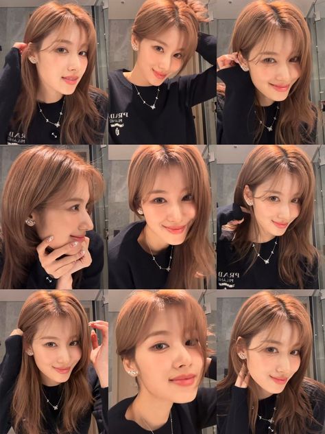 Sana Selca, Sana Instagram, Wife To Be, Sana Minatozaki, Minatozaki Sana, Girl Bands, Brown Hair Colors, Cannes Film Festival, Kpop Girl Groups