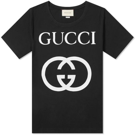 Gucci Shirt, Gucci T Shirt, Gucci Brand, Oversize T Shirt, Gg Logo, Hot Sneakers, Gucci Black, Logo Tee, Logo Tees