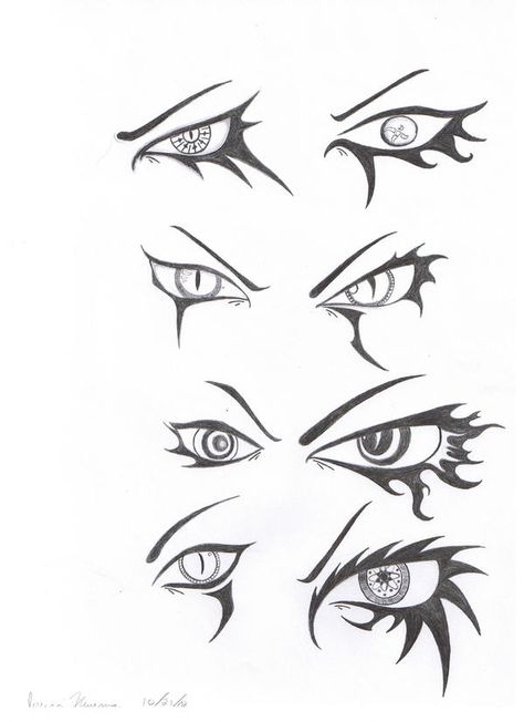 demon eyes by vincentuchiha Ako Kresliť, How To Draw Anime Eyes, Demon Eyes, Eye Drawing Tutorials, Makeup Eyes, Dark Art Drawings, Drawing Expressions, Anime Eye Drawing, Eyes Makeup