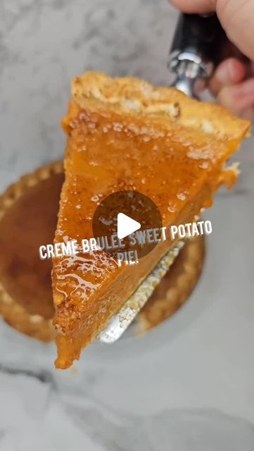 TREATED ROYAL-NO DMS 🛑 on Instagram: "THEE CREME BRULEE SWEET POTATO PIE THE Lii WAY! I HOPE YOUR TUESDAY WAS AMAZING! XOXO #Lii 💋🥰❤️ #cremebrulee #sweetpotatopie #thanksgiving #fyp" Crème Brûlée Sweet Potato Pie, Creme Brulee Topping, Sweet Potato Creme Brulee, Cream Brulee, Thanksgiving 2024, Potato Pie, Sweet Potato Pie, Pies & Tarts, Dessert Cupcakes