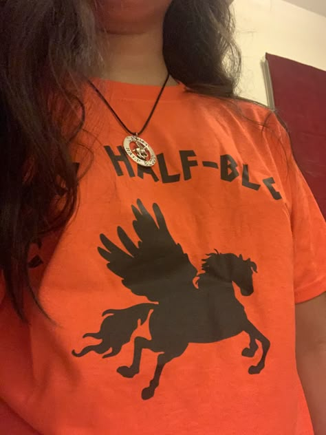 Camp Half Blood Shirt Aesthetic, Camp Half Blood Outfits Aesthetic, Camp Half Blood Shirt Outfits, Camp Half Blood Outfits, Chb Shirt, Camp Half Blood Necklace, Blood Necklace, Camp Half Blood Shirt, Aphrodite Cabin