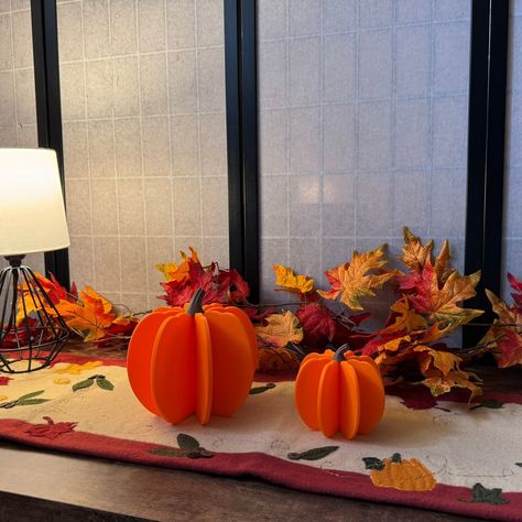 🍁 Celebrate the beauty of autumn with our 3D Printed Pumpkin Decorations! 🎃 Perfect for adding a touch of fall charm to your home, these pumpkins make stunning centerpieces and accents for any space. Available in multiple sizes, each pumpkin is meticulously 3D printed to showcase intricate details, making them a unique addition to your seasonal decor. Get yours here! - https://glnk.io/r56ln/maskedbandit3d #falldecor #pumpkindecor #autumnvibes #pumpkinseason #fallcenterpiece #3dprinteddecor... Pumpkin Decorations, Pumpkin Seasoning, Fall Centerpiece, Pumpkin Decorating, Fall Vibes, Intricate Details, 3d Printed, Pumpkins, Fall Decor