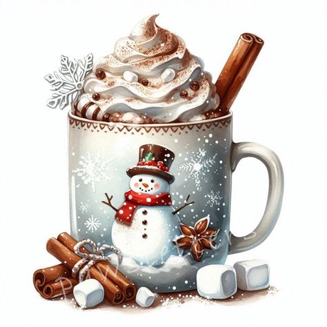 Holiday Hot Cocoa Mug Clipart 10 High Res Watercolor JPGs Winter Hot Cocoa, Holiday Printables, Christmas Cards, Cozy Hot Chocolate Graphics Warm up your holiday designs with the Holiday Hot Cocoa Mug Clipart collection, featuring 10 high-resolution watercolor JPGs of cozy, festive hot chocolate mugs. Each image captures the essence of winter comfort, with charming details like whipped cream, candy canes, and marshmallows, making these illustrations perfect for Christmas cards, holiday printable Hot Cocoa Painting, Christmas Images Printable, Hot Cocoa Clipart, Hot Cocoa Printable, Hot Chocolate Images, Hot Chocolate Printable, Hot Chocolate Clipart, Mug Clipart, Busted Canvas