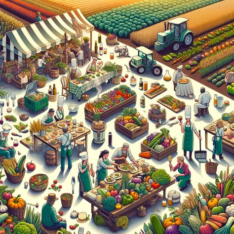 From Soil to Supper: Celebrating the Journey of Farm-to-Table Networks Farm To Table Restaurant, Garden Field, Cycles Of Life, Farm Restaurant, From Farm To Table, Sustainable Eating, Food Production, All Fruits, Farm To Table