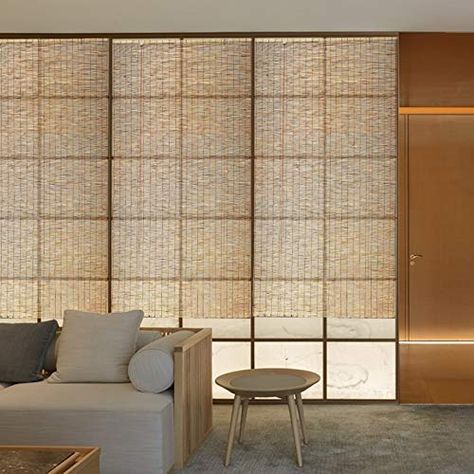 Natural Roller Blinds, Bamboo Roller Shades, Bamboo Roller Blinds, Window Roller Shades, Bamboo Curtains, Bamboo Blinds, Bamboo Shades, Country Curtains, Rustic Curtains