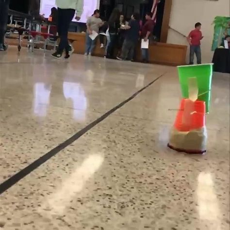 Can you guess what’s moving this cup? This video was taken during a STEM Family Night last year (we miss our family nights!). Inside the cup is a @sphero robot! The students were challenged to design a chariot pulled by a Sphero to carry a ping pong ball. We love integrating robotics and coding with an engineering design challenge. Download the free activity guide and more Sphero ideas here! Stem Family Night, Stem Activities Middle School, Chariot Race, Engineering Design Challenge, Stem Lesson Plans, Homeschool Stem, Makerspace Ideas, Stem Activities Preschool, Educational Robots