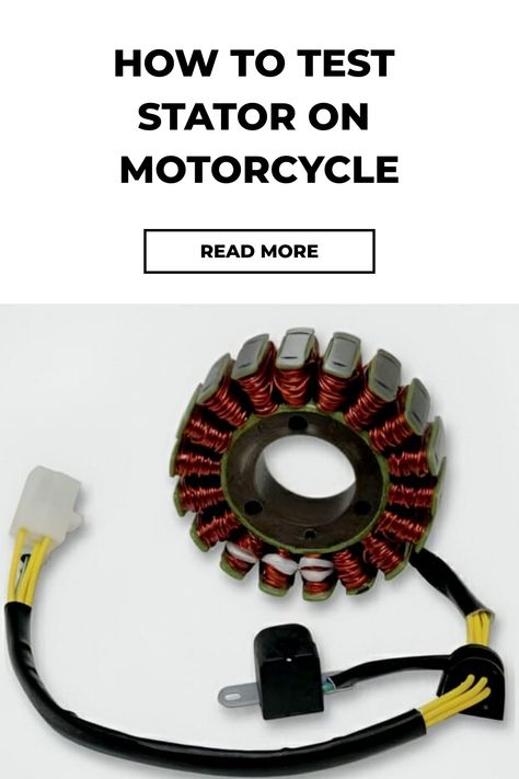 If your motorcycle has a battery, it probably has a stator. This can fail, and it needs to be repaired or replaced as soon as possible. Here’s how to test it. Homemade Motorcycle, Motorcycle Wiring, Motorcycle Tips, Car Audio Subwoofers, Motorcycle Repair, Enduro Motorcycle, Electrical Problems, Motorcycle Battery, On Motorcycle