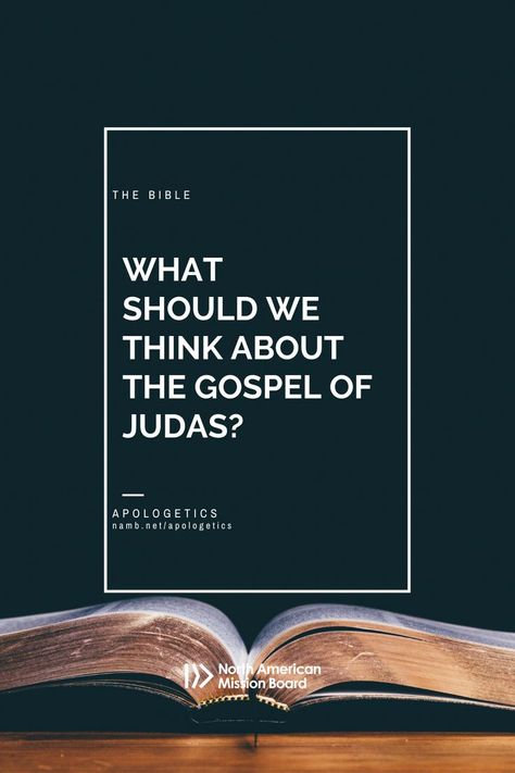 Wait...there's a Gospel of Judas? Learn how to respond to this question when it's posed by a non-believer. April 6, The Gospel, Inspire Others, National Geographic, The National, Bible