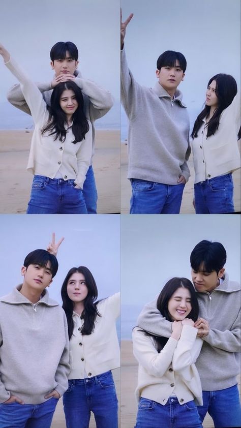 Kdrama Photoshoot Ideas, Kdrama Couple Poses, Soundtrack #1, Photobox Ideas Pose Couple, Korean Couple Photoshoot, Couple Poses Reference, Nothing Is Impossible, Best Friend Poses, Cheated On