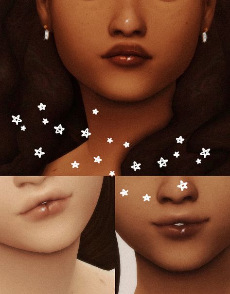 A collection of lip masks by Spookysims. They work as an overlay and will appear in the "skin details" section in cas. Each come in 3 different opacities and can be paired with makeup. Sims 4 Lip Corners, Sims Cc Skin Texture, Sims 4 Mouth Corners, Lip Mask Sims 4 Cc, Sims 4 Lip Presets Maxis Match, Sims 4 Lip Mask, Sims Cc Face Overlay, Sims 4 Lip Overlay, Sims 4 Skin Texture