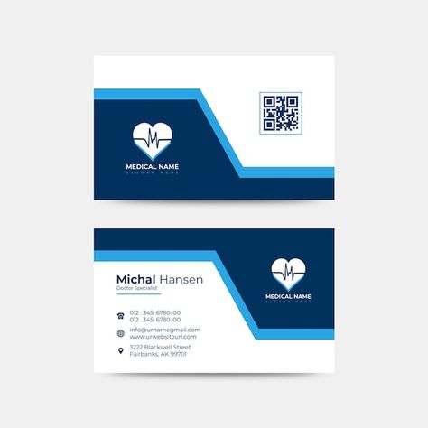 PSD doctor business card template photos... | Premium Psd #Freepik #psd Card For Doctor, Doctor Business Cards, Photoshop Shapes, Medical Doctor, Doctor Medical, Business Card Template, Card Template, Business Card, Business Cards