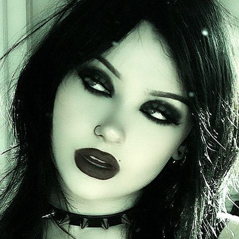 Black Nose Ring, Aesthetic Emo, Nostril Ring, Alt Makeup, Swag Makeup, Alt Style, Goth Makeup, Scene Hair, Nose Hoop