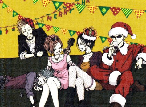 Anime Nana, Nana Manga, Nana Osaki, Poster Anime, Anime Christmas, A Silent Voice, Fanarts Anime, Christmas Art, Manga Art