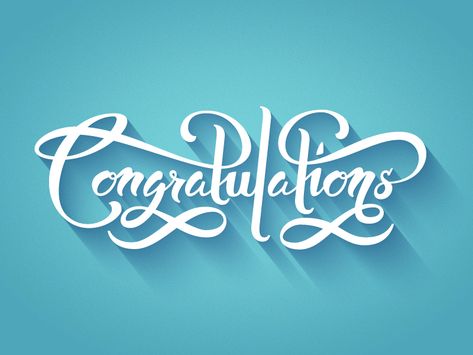 Congratulations! by Chris Rushing Follow – #StopMotion #Process #Animation #GIF #long #shadow #flat #design Congratulations Wallpaper, Congratulations Typography, Congratulations Gif, Congratulations Pictures, Congratulations Images, Congratulations Quotes, Congratulations Banner, Congratulations Graduate, Long Shadow