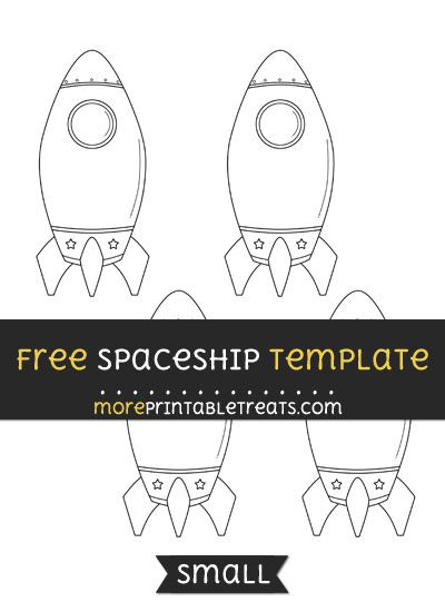 Free Spaceship Template - Small Rocket Template Free Printable, Spaceship Template, Printable Rocket, Spaceship Craft, Rocket Template, Stellar Vbs, Vbs 2023, Space Craft, Baby Activities