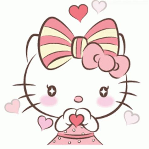 Pra Vc GIF - Pra Vc - Discover & Share GIFs Hello Kitty In A Dress, Hello Kitty Imagenes, Kitty Kisses, Hello Kitty Printables, Hello Kitty Tattoos, Charmmy Kitty, Hello Kitty Images, Hello Kit, Hello Kitty Art