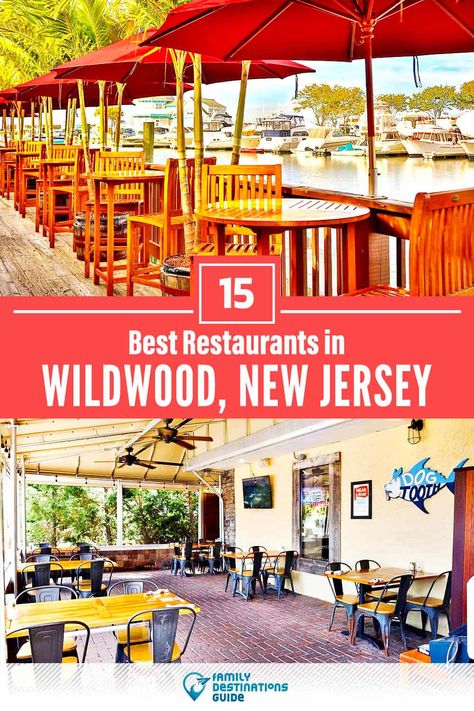 15 Best Restaurants in Wildwood, NJ — Top-Rated Places to Eat! Cape May Restaurants, Wildwood Crest Nj, Wildwood Beach, Wildwood Crest, Wildwood Nj, Best Seafood Restaurant, Red Bank, Cape May Nj, Family Destinations