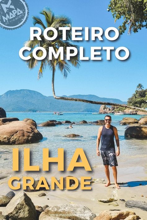 Visitamos Ilha Grande pela segunda vez e agora voltamos com um roteiro completo do que fazer pela ilha e região! Um dos destinos mais bonitos no estado do Rio de Janeiro, Ilha Grande tem belas praias, trilhas e ilhotas espalhadas ao seu redor! Confira nesse post o que fazer por Ilha Grande! #ilhagrande #riodejaneiro #angradosreis Rio De Janeiro, Movie Posters, Travel, Film Posters