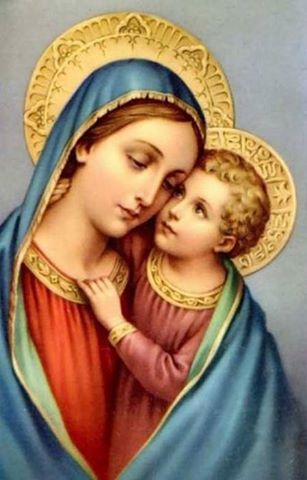 Mary and Her Son Panna Marie, مريم العذراء, Santi Cattolici, Jesus Mother, Mother Mary Images, Blessed Mary, Religious Pictures, Jesus And Mary Pictures, Queen Of Heaven