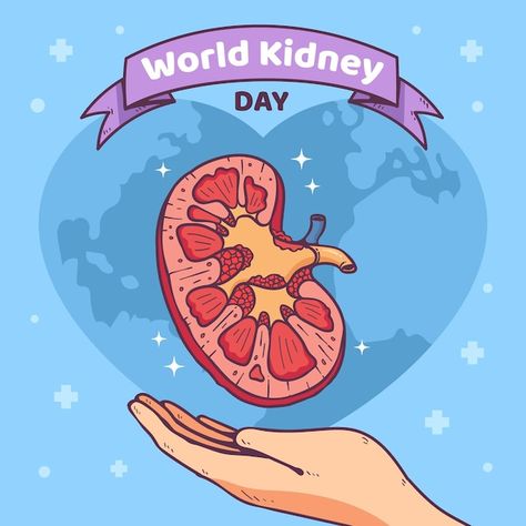 Kidney Symptoms, World Kidney Day, How To Help Nausea, Health Guru, Day Illustration, World Health Day, Learning Techniques, Workout Chart, Passion Project