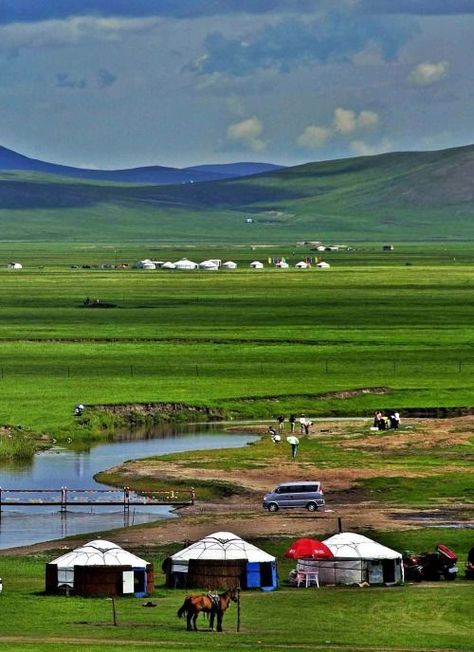 Mongolia Town Aesthetic, Country Videos, Countries Around The World, Mongolia, Around The Worlds, Quick Saves