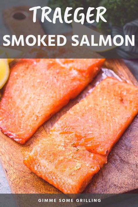 How to smoked salmon on your Traeger! This easy to follow, step-by-step tutorial on how to smoke salmon on your smoker. So full of smoked flavor! #traeger #recipe Traeger Smoked Salmon, Smoked Salmon Brine, Smoked Salmon Recipe, Salmon Smoked, Traeger Cooking, Pellet Smoker Recipes, Traeger Grill Recipes, Smoked Salmon Recipes, Pellet Grill Recipes