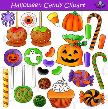 Prepare for Halloween season with these delicious and unique candies and treats! Get your students ready for the Halloween season with this yummy addition! This set contains 43 clipart files in both color and black and white.This download contains some of the following graphics.  #halloween #halloweencrafts #halloweencandy #scrapbooking #schoolclipart #october #clipart #tpt October Clipart, Painted Buckets, Clip Art Halloween, Candy Pictures, Candy Clipart, Hd Wallpapers For Pc, Halloween Activities For Kids, Art Halloween, Halloween Clipart