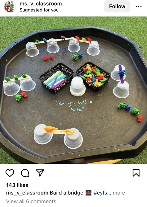 Tough Table Ideas, Table Top Toys Preschool, Stem Tuff Tray Ideas, Feelings Tuff Tray, Edible Tuff Tray Ideas, Tuff Tray Number Activities, Pasta Tuff Tray Ideas, Supertato Tuff Tray, Stick Man Tuff Tray