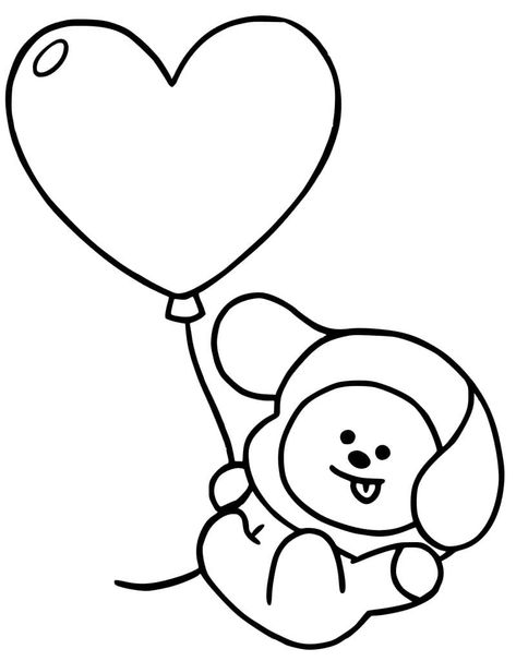 Bts Stickers Printable, Chimmy Bt21, Bts Stickers, Bts Eyes, Cute Scrapbooks, English Activities For Kids, Valentines Day Coloring Page, Valentines Day Coloring, Pop Stickers