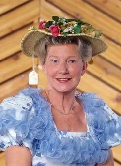 Minnie Pearl. She forgot to take the price tag off of her hat one night before going on stage and a trademark was born. Now one of those hats is in the Smithsonian's Museum of American History. And rightfully so. "How-w-w-DEE-E-E-E!" Minnie Pearl, Hee Haw, College Graduate, Grand Ole Opry, Thanks For The Memories, Country Music Stars, Country Music Singers, Old Tv Shows, Country Stars