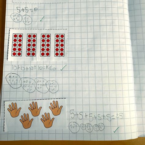 A fantastic example showcasing the CPA approach 😍 #allaboutearlyyears #placevalue #primarystarseducation #mathslearning #ilovemaths #mathsteaching #primarystarseduation #mathsmastery #teachergram #iloveteaching #primaryteacher #primaryteaching #primaryteacheruk #ukteacher #year1teacher #ks1teacher #iteachyear1 #teachersinspireteachers #year1classroom #whiterosemaths #year1maths #tenframes #practicalmaths #numicon White Rose Maths, Year 1 Classroom, Ks1 Maths, Year 1 Maths, Kindergarten Classroom Decor, Math Multiplication, Primary Teaching, Ten Frames, Multiplication And Division