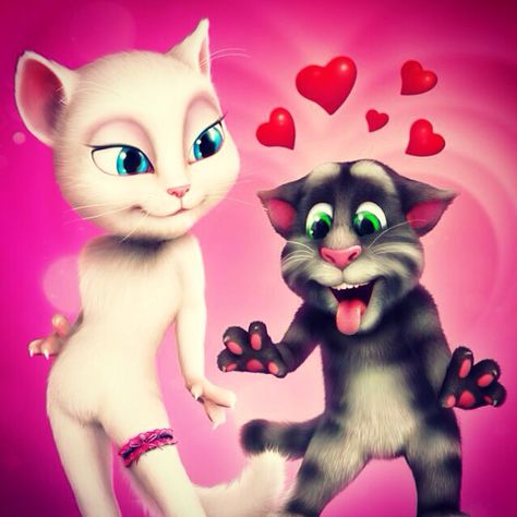 Tom Love, Talking Tom, Hello Kitty Iphone Wallpaper, Cat Valentine, Funny Reaction Pictures, Dark Photography, Really Funny Pictures, Cute Cartoon Wallpapers, Reaction Pictures