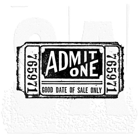 Concert Ticket Tattoo Ideas, Ticket Tattoo Design, Admit One Ticket Tattoo, Movie Ticket Tattoo Ideas, One Life Ticket Tattoo, Tattoos For Movie Lovers, Ticket Stub Tattoo, Movie Lover Tattoo Ideas, Movie Theater Tattoo