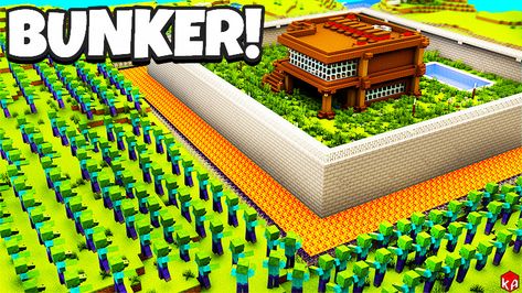 Zombie Apocalypse Bunker! in Minecraft Marketplace | Minecraft Zombie Apocalypse Bunker, Apocalypse Bunker, Zombie Base, Marketplace Minecraft, Minecraft Marketplace, Minecraft Building Ideas, Desktop Windows, Pocket Edition, Minecraft Building