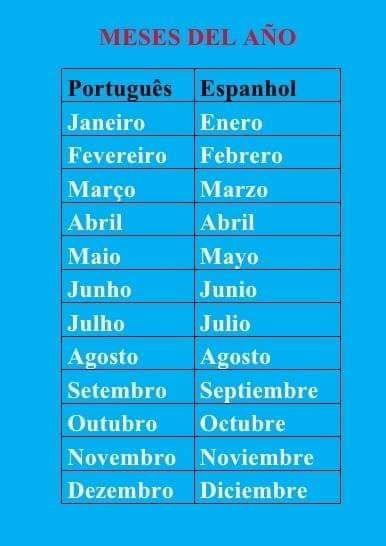 Meses del año Learn To Speak Portuguese, Portuguese Phrases, Portuguese Grammar, Portuguese Language Learning, British And American English, Useful Spanish Phrases, Learn Brazilian Portuguese, Portuguese Lessons, Portuguese Brazil