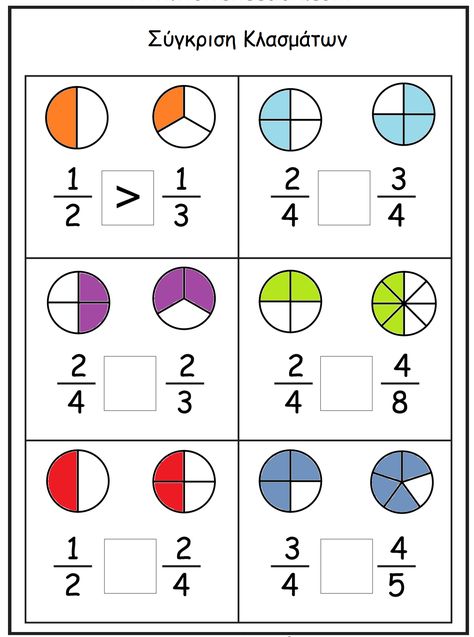 Montessori Math Activities, Math Fractions Worksheets, Adding Fractions, Preschool Workbooks, 3rd Grade Math Worksheets, Mathematics Worksheets, Math Tutorials, Montessori Math, Fractions Worksheets