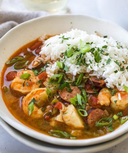 Cajun Seafood Stew, Caribbean Seafood Stew, Cajun Soups And Stews, Authentic Creole Recipes, Cajun Stew, Vegetable Crockpot Recipes, Cajun Meals, Sausage Vegetable Soup, Seafood Stew Recipes