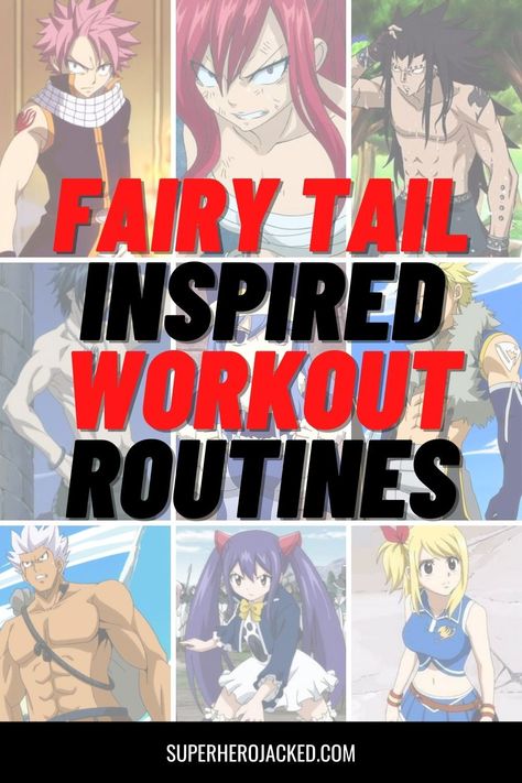 Fairy Tail Inspired Workouts – Superhero Jacked Juvia And Natsu, Freed Fairy Tail, Anime Workout, Superhero Jacked, Workout Routines, Jump Rope, Fairy Tail, Workout Routine, Anime