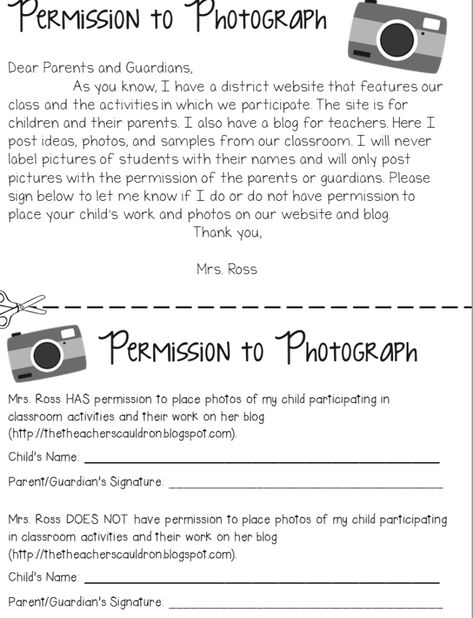 Forms (video and permission to photograph) for the beginning of the year. Project Based Learning High School, Inhome Daycare, Hospital Checklist, Daycare Organization, Infant Lesson Plans, Teacher Info, Daycare Forms, Early Years Educator, Dear Parents