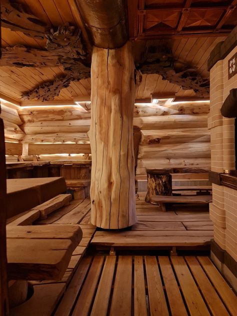 Sauna Architecture Design, Wooden Sauna, Building A Sauna, Sauna Benefits, Traditional Saunas, Barrel Sauna, Finnish Sauna, Sauna Design, Cedar Homes