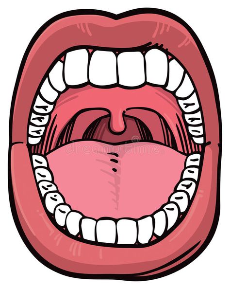 Open Mouth. An open mouth shouth teeth, tongue and back of throat , #SPONSORED, #open, #mouth, #Open, #Mouth, #tongue #ad Tooth Brush Drawing, Open Mouth Drawing, Mouth Clipart, Drawing Mouth, Brush Illustration, Teeth Illustration, Cartoon Mouths, Teeth Drawing, Tooth Cartoon