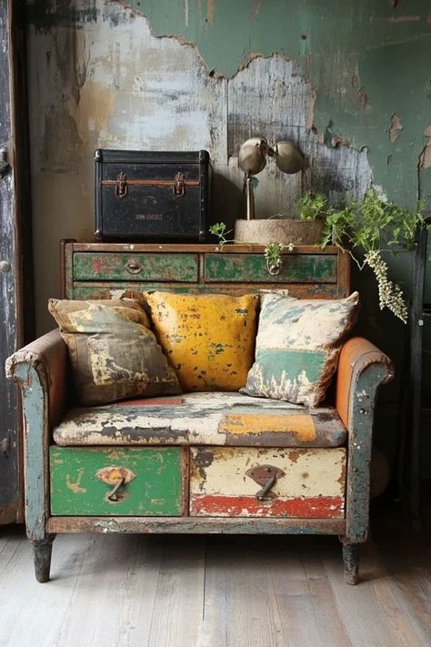 "Create stunning and sustainable decor with Upcycled Furniture Projects! 🛠️♻️ Perfect for those who love to blend creativity with sustainability. 🌟✨ #UpcycledHome #DIYFurniture #EcoFriendlyDecor" Reclaimed Furniture Upcycling, Unique Furniture Diy, Reused Furniture, Sustainable Decor, Upcycling Ideas, Reclaimed Furniture, Eco Friendly Decor, Vintage Interiors, Recycled Furniture