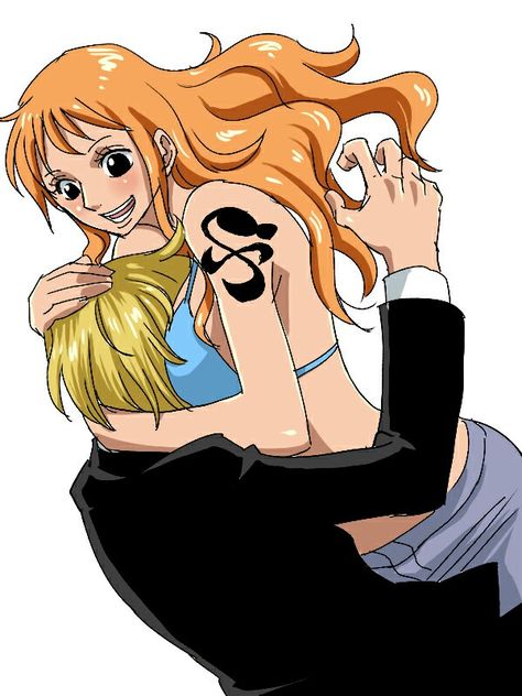 Sanji X Nami, Sanji Nami, One Piece Nami, One Piece Ship, Nami One Piece, One Piece Funny, Harry Potter Films, One Piece Drawing, One Piece Comic