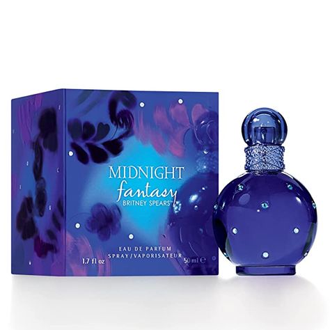 Britney Spears Fantasy Perfume, Britney Spears Perfume, Fantasy Perfume, Britney Spears Fantasy, Midnight Fantasy, Blooming Orchid, Blue Perfume, Mysterious Girl, Celebrity Perfume