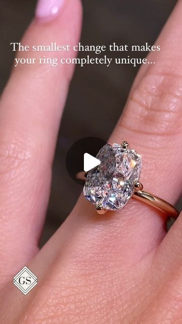 Golden String Inc on Instagram: "Ever seen COMPASS PRONGS? It’s when your center stone is secured from North, South, East, and West versus on its four corners 💍
It’s a unique way to set your diamond that completely changes your ring can be done with an almost any diamond shape!😉

•3ct Elongated Cushion Cut on our Solitaire Setting + Diamond Basket with COMPASS PRONGS💎

The rings on our feed are custom therefore aren’t listed on our website! The best way to order is through DM, Email, or Phone. Available in both Natural and Lab Diamond

-Please Message All Price Inquiries✨

#radiantengagementring #radiantsolitairering #hiddenhaloengagementring #radianthiddenhalo  #cushioncutdiamond #cushioncutsolitaire #2caratdiamond #2carat #radiantcutdiamond #elongatedcushion #elongatedcushioncut #enga Elongated Cushion Double Prong, Cushion Cut Solitaire, Elongated Cushion Cut, Radiant Engagement Rings, Elongated Cushion, Cushion Engagement Ring, Lab Diamond Engagement Ring, Solitaire Setting, 3 Stone Rings