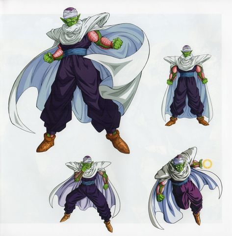 Piccolo Dbz Art, Piccolo Art, Dbz Art, Manga Style, Character Profile, Character Sheet, Character Designs, Side View, Dragon Ball Super