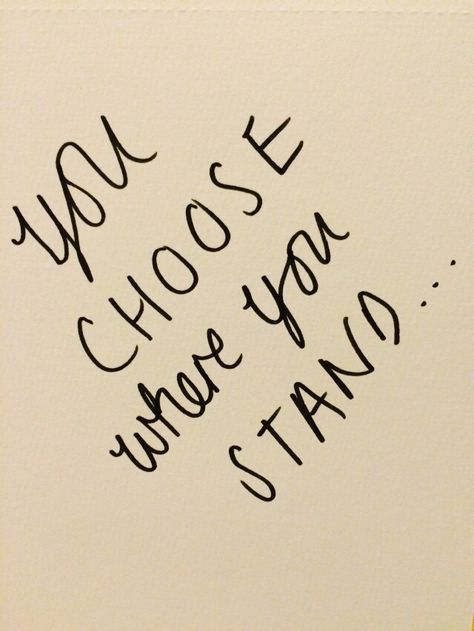 "Where do I stand with you?" Have you ever found yourself asking that question to someone you know. I recently came across the following advice: why don't you choose where you stand? It shouldn't be that we give that choice, that power or control to another person, but actually we choose what is right for us. Empowering stuff, taken from Carrie Hope Fletcher's video blog (link here: http://youtu.be/cRNroPCfEo8) If You Have To Wonder Where You Stand, If You Have To Question Where You Stand, I Don’t Know Where I Stand With You, Carrie Hope Fletcher, 2024 Quotes, Beautiful Good Night Quotes, Today Quotes, Video Blog, From Where I Stand