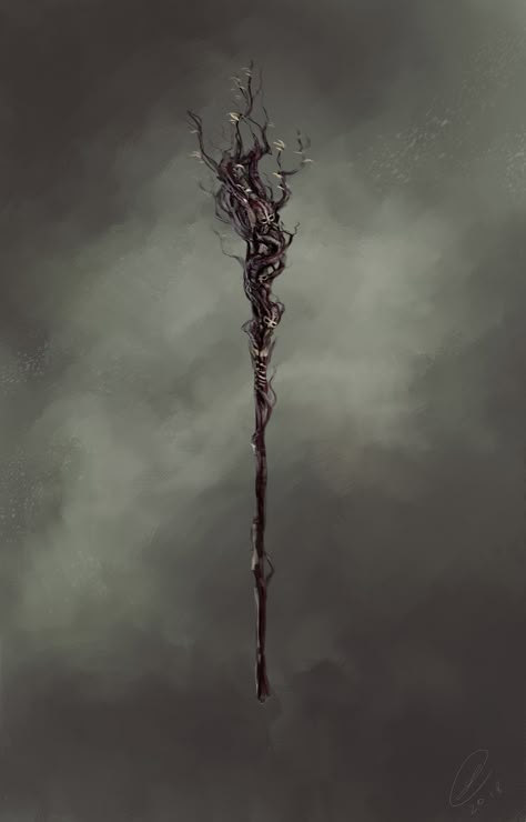 ArtStation - Age of Pantheons - Hel, Federica Costantini Magic Broom Art, Satyr Druid, Druid Staff, Witch Staff, Goddess Hel, Staff Magic, Magic Staff, Dnd Druid, Wizard Staff