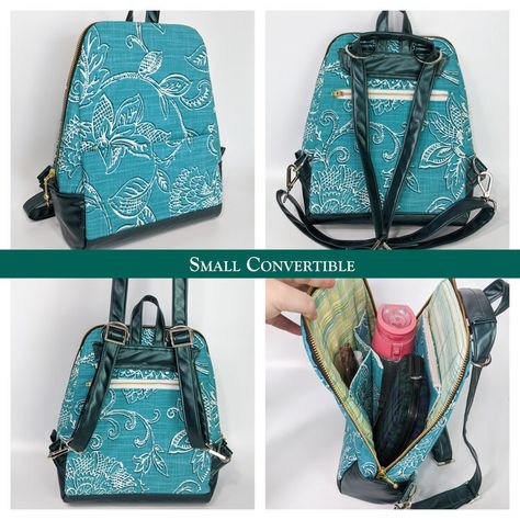 Drawstring backpack pattern