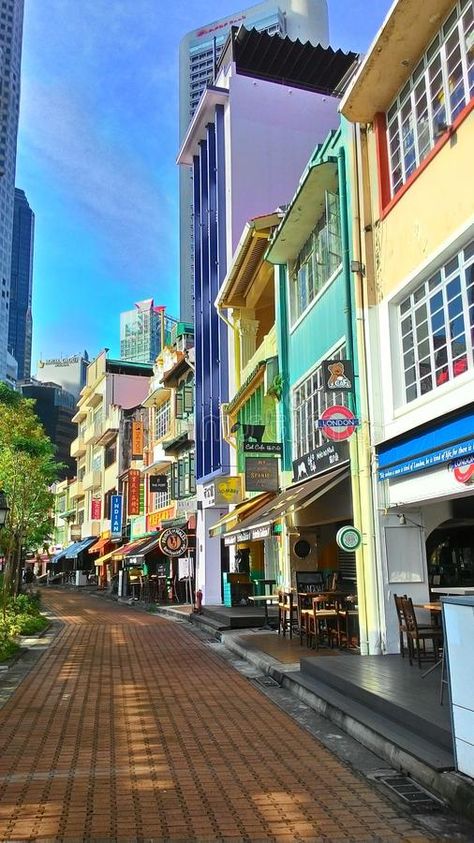 Boat Quay Singapore, Singapore Morning View, Singapore View, Singapore Things To Do, Singapore Attractions, Singapore Hotels, Singapore City, Craft Templates, Morning View